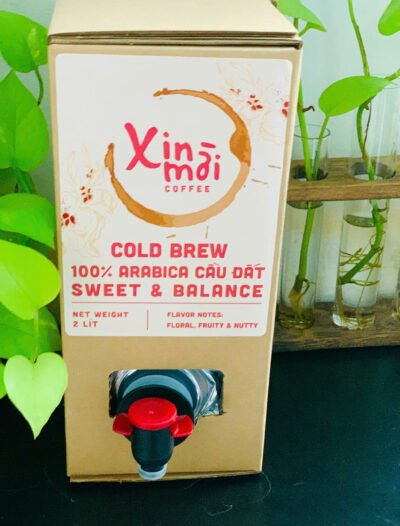 Arabica Cầu Đất - Hộp pha sẵn 02 lít