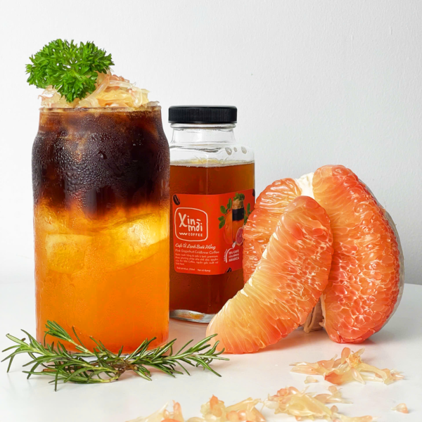 Café Ủ Lạnh Bưởi Hồng